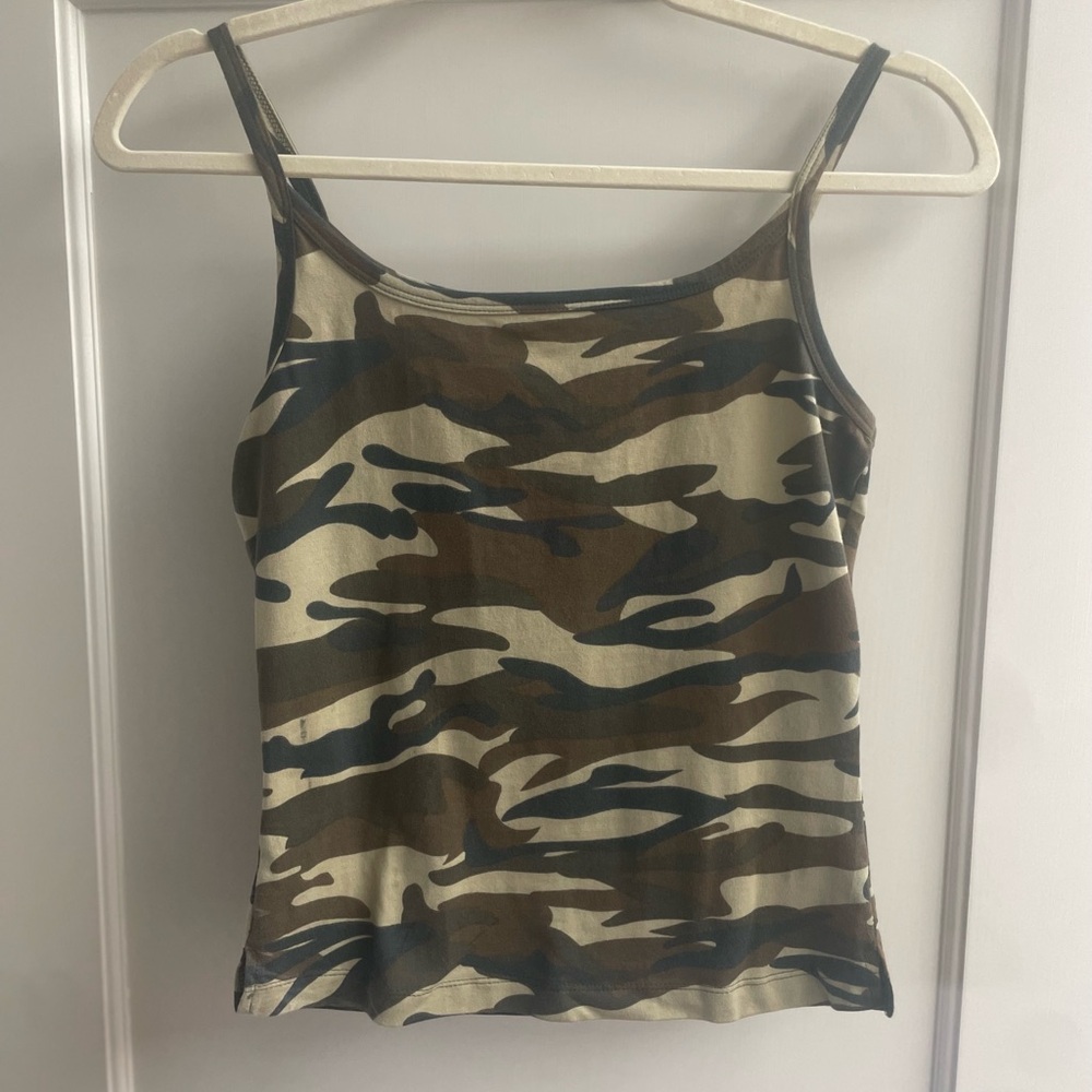 Camo Print Women's Tank Top